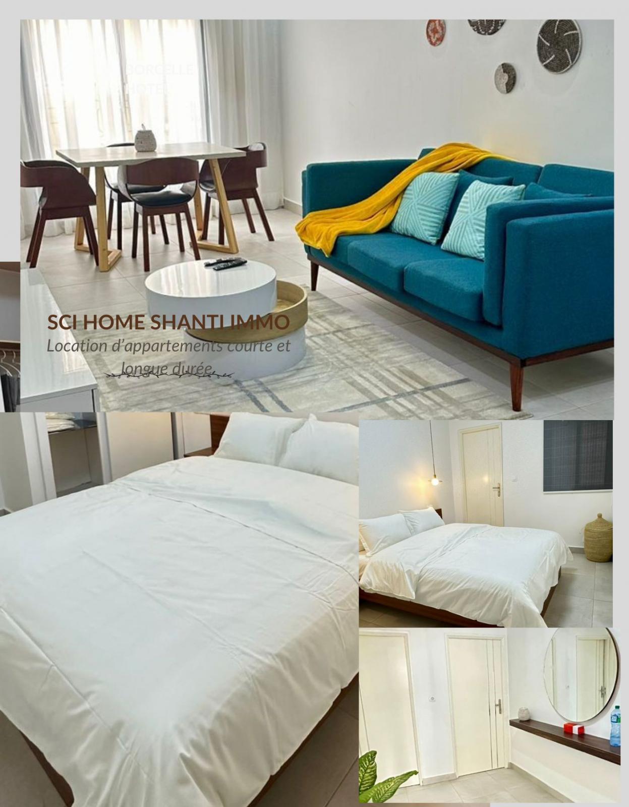 Furnished 3-room apartment for short and long term rental