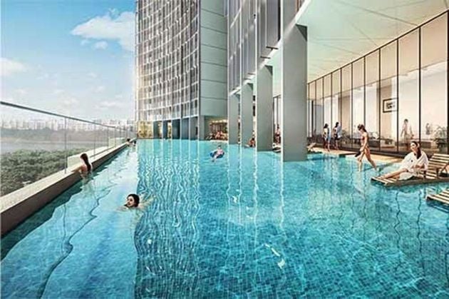 Beautiful 4 bedrooms with gym and pool for rent near Koh Pich