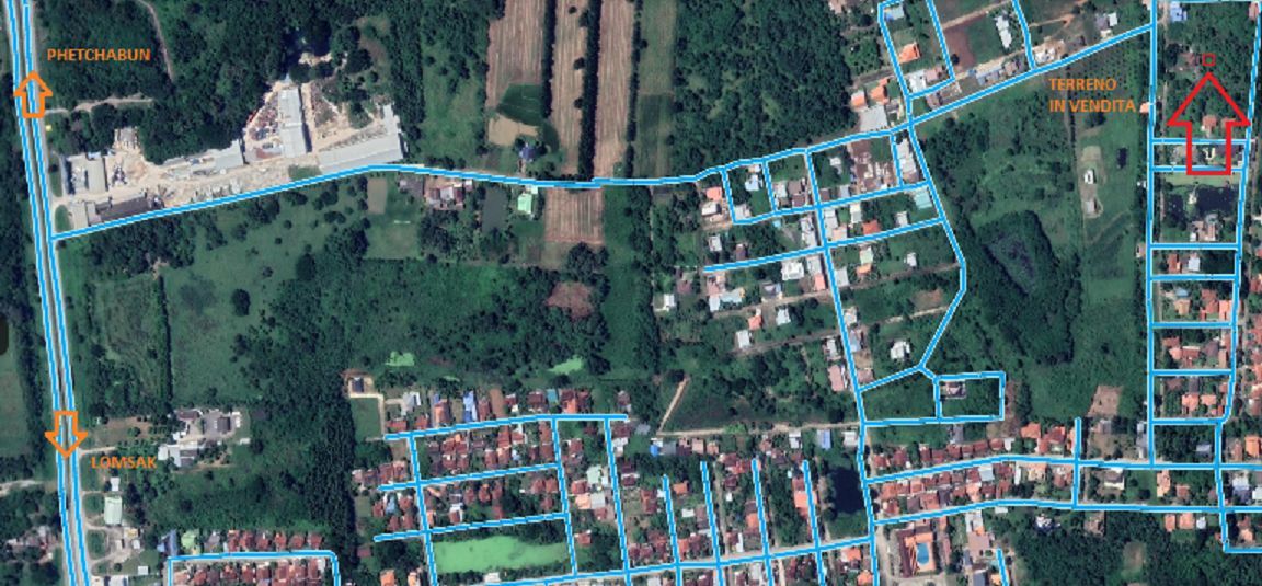 Land for sale in resort homeland in phetchabun, in Thailand