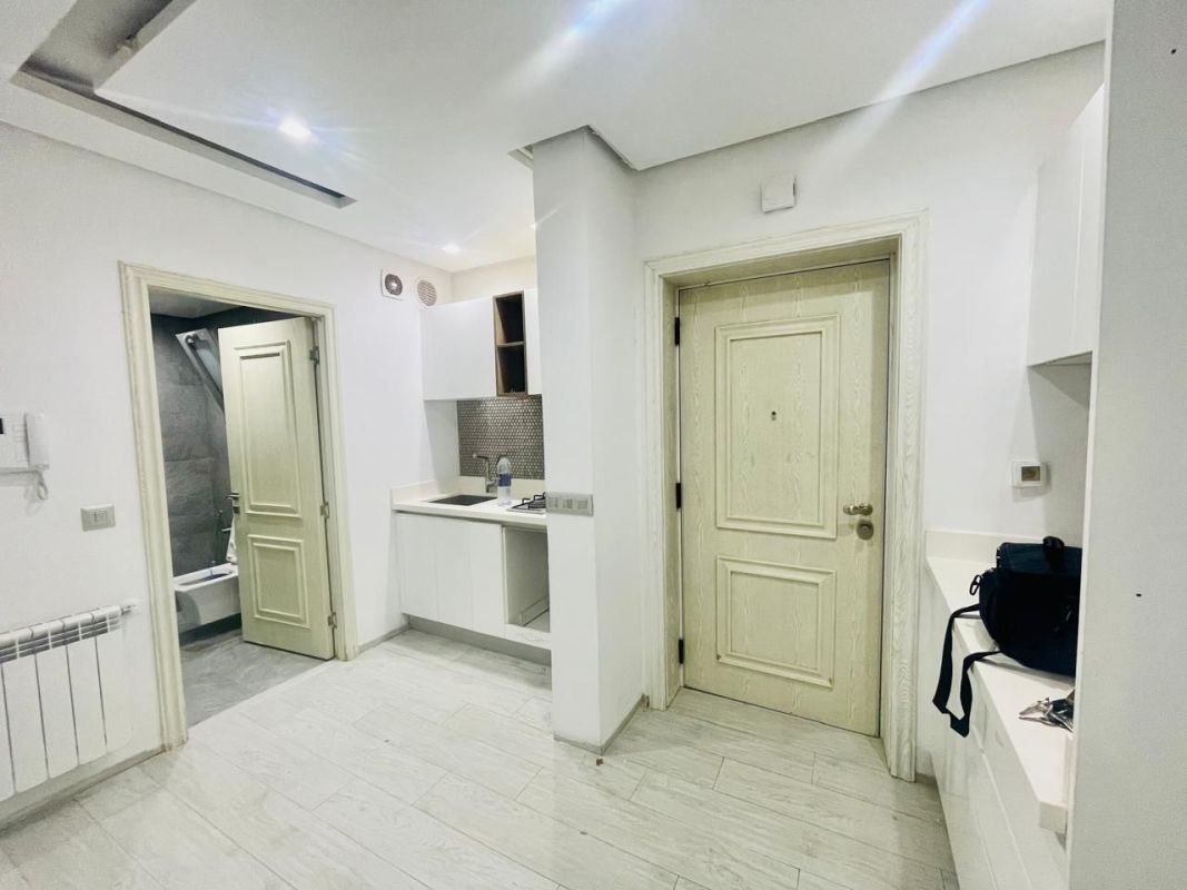 For rent s+1 with garden in a hotel residence with swimming pool/gym in