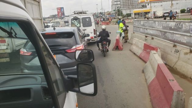 COCODY RIVIERA ROND-POINT CAP NORD bvb Mitterrand vente terrain 2450m2