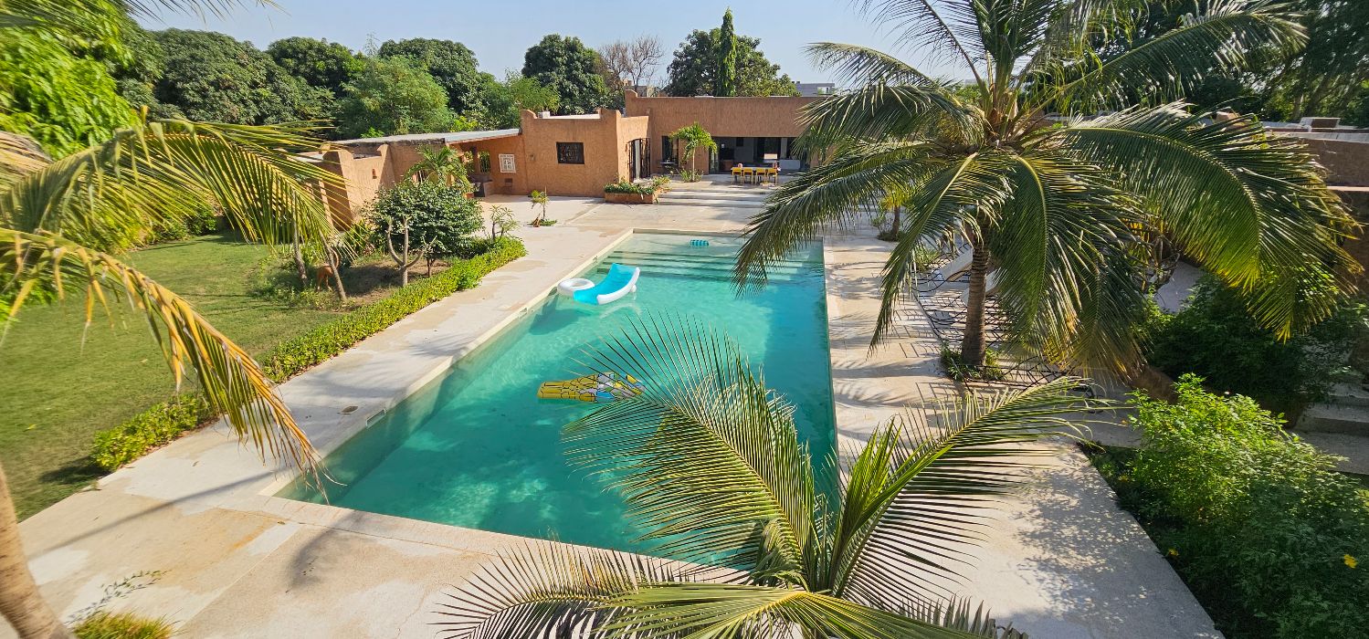 Casa en venta en la pequeña costa de Senegal.