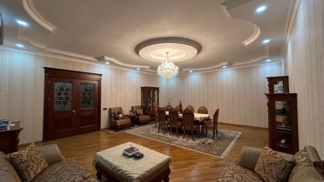 Luxury 3-Story House for Sale in Baku with Stunning Pink Salt Lake View