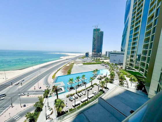 Stunning Sea View | New 1-Bedroom With Balcony