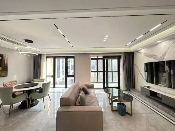 Fabulous !!duplex apartment /flat rent in Suzhou/4rooms/central AC/Lots of ...