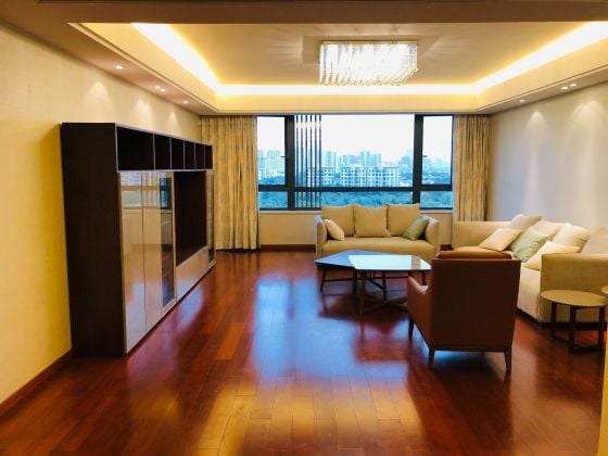Wow!!! great house Rent in Suzhou /Suzhuo apartment/ central AC/4 bedrooms ...