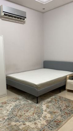 ONE BEDROOM ON-SUITE FULLY FURNISHED ROOM FOR BACHELOR IN EXPAT COMPOUND