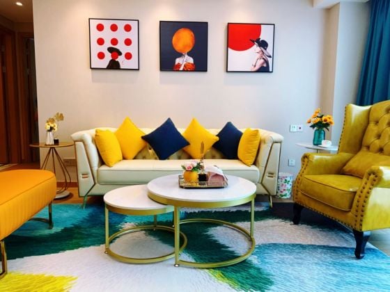 G Plaza apartment,1room,1bath,105sqm,clean, well-kept, spacious, large ...