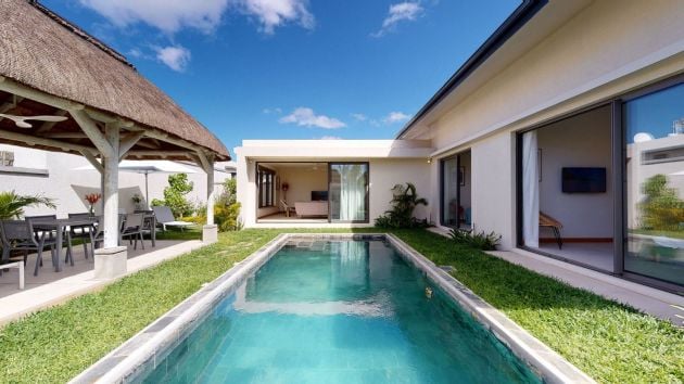 IN VENDITA VILLA CONTEMPORANEA CON 3 CAMERE DA LETTO A DOMAINE DE MAHE - ...