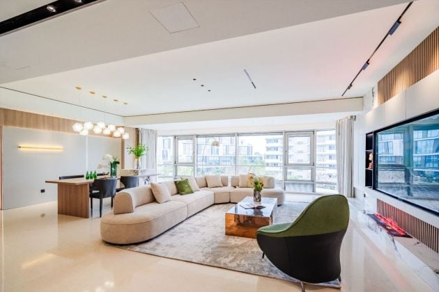 High-End compound!!apartment Rent in Suzhou/4rooms,4baths,bathtub/Central ...