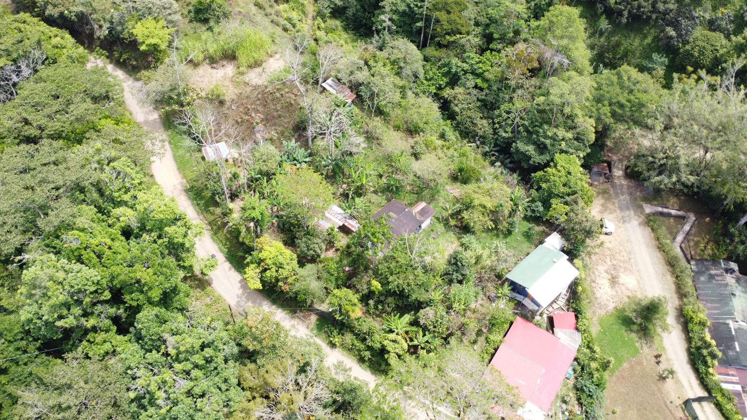 Finca bien ubicada con vistas, manantial, arroyo y fácil acceso.