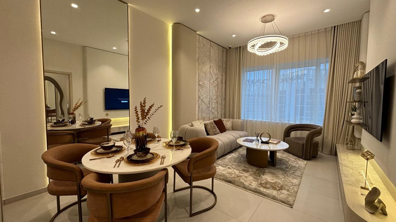 APPARTAMENTI CON 1 CAMERA DA LETTO CON PIANO DI PAGAMENTO QUINQUENNALE A JUMEIRAH VILLAGE CIRCLE (JVC) - DUBAI