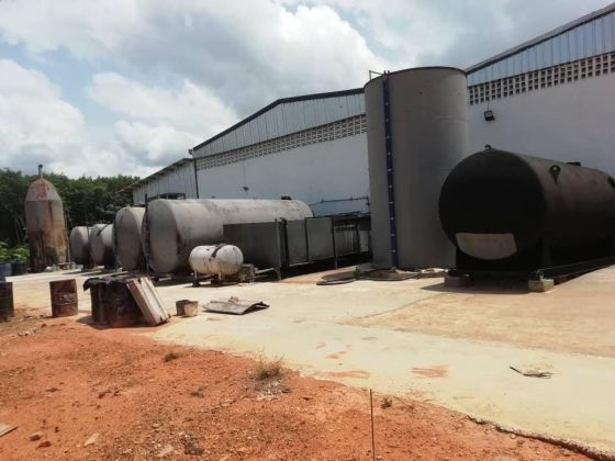 autoroute du nord au KM 44 vente usine de savon