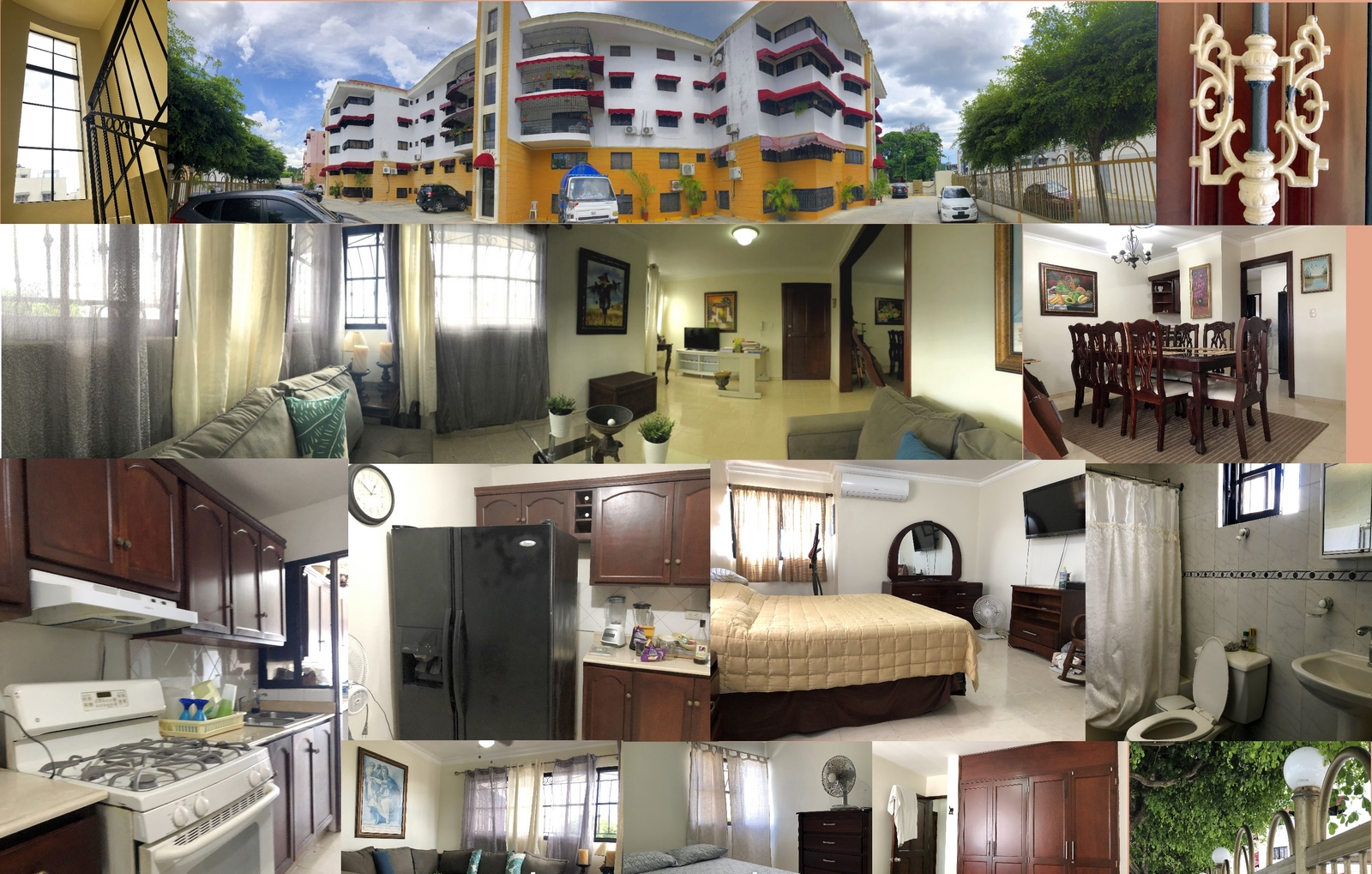 *Apartamento amueblado familiar en Jardines del Sur