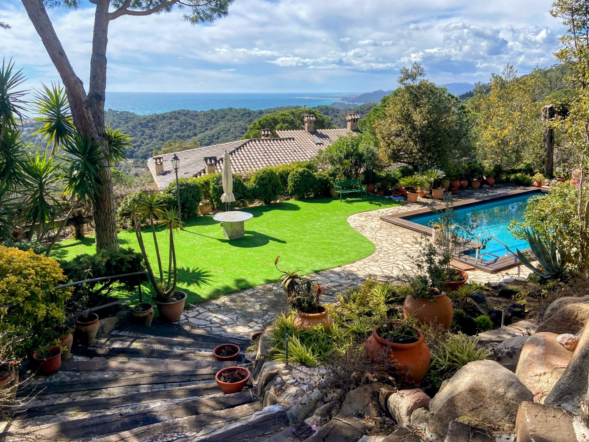 Preciosa casa unifamiliar con vistas al mar – Lloret de Mar, Costa Brava