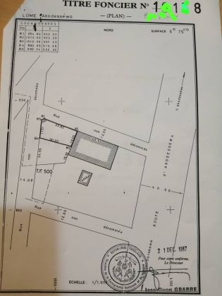 Mas.p Terrain A Vendre à Akodessewa 