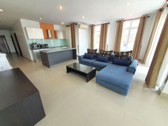 Spacious 02 Bedroom Apartment near Russian Market, 140SQM, $1,000/month