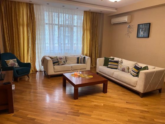 City center. Totally 3 rooms apartment for rent in Sabail area, close to  ...