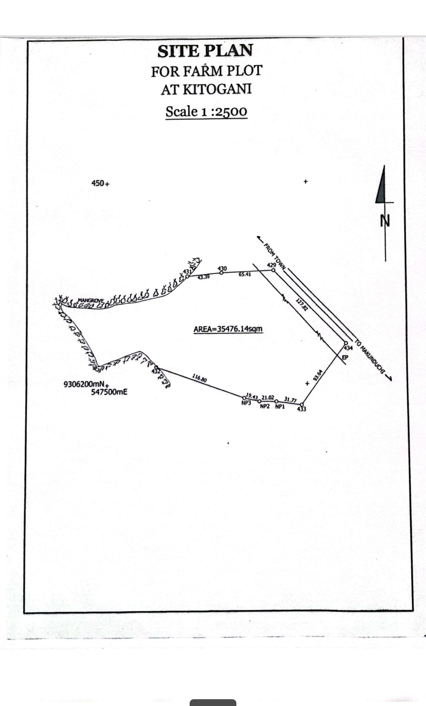 Kitogani Land For Sale