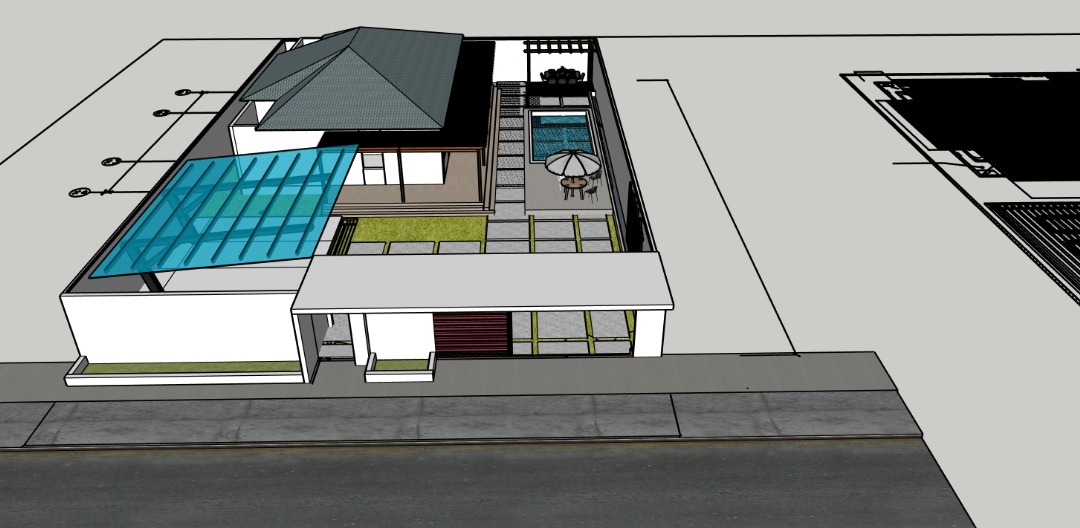 Assinie Pk19 in vendita villa con 4 stanze + piscina, rifinita e pronta per essere abitata 