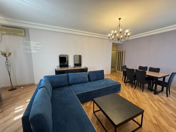 Yasamal area . 2 bedrooms apartment for rent in the building close to ...