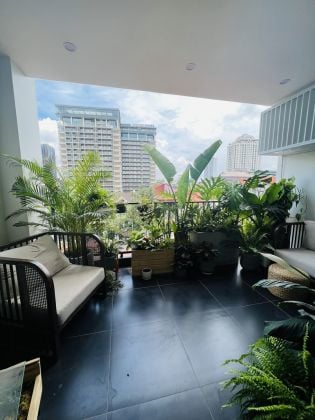 Super nice duplex apartment with garden balcony, 3 bedrooms in Xuan Dieu, ...