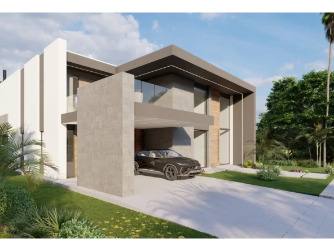 Luxury Four-Bedroom Villa with Terrace for Sale in Punta Cana Village ...