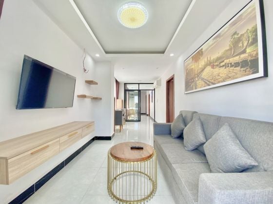 Furnished 2-Bedroom Apartment for Rent near Aeon Mall 