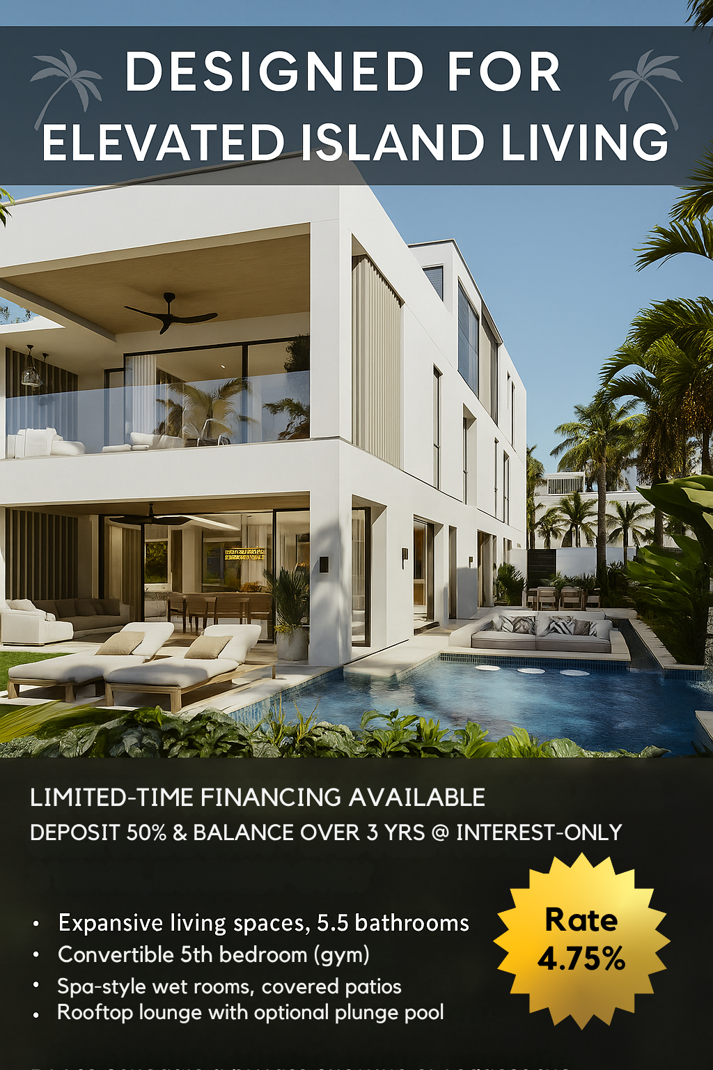 Own a Luxury Oceanview Villa in Barbados – Non-Residents Welcome | High ROI | Financing Options Available