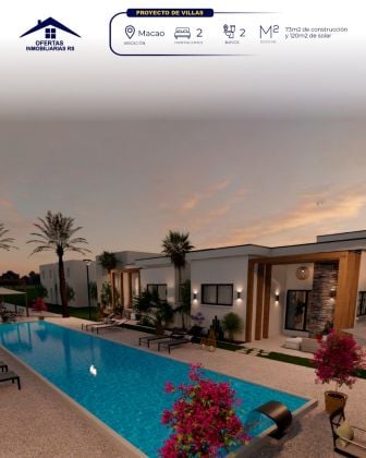 Villa project within a gated community, located in Macao