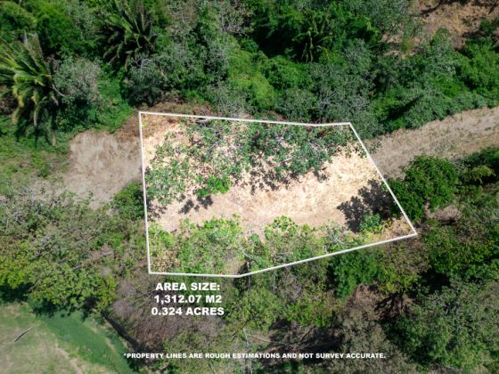 Ocean View Lot for Sale – 0.324 Acres in Gravel Bay, Roatan - $60,000