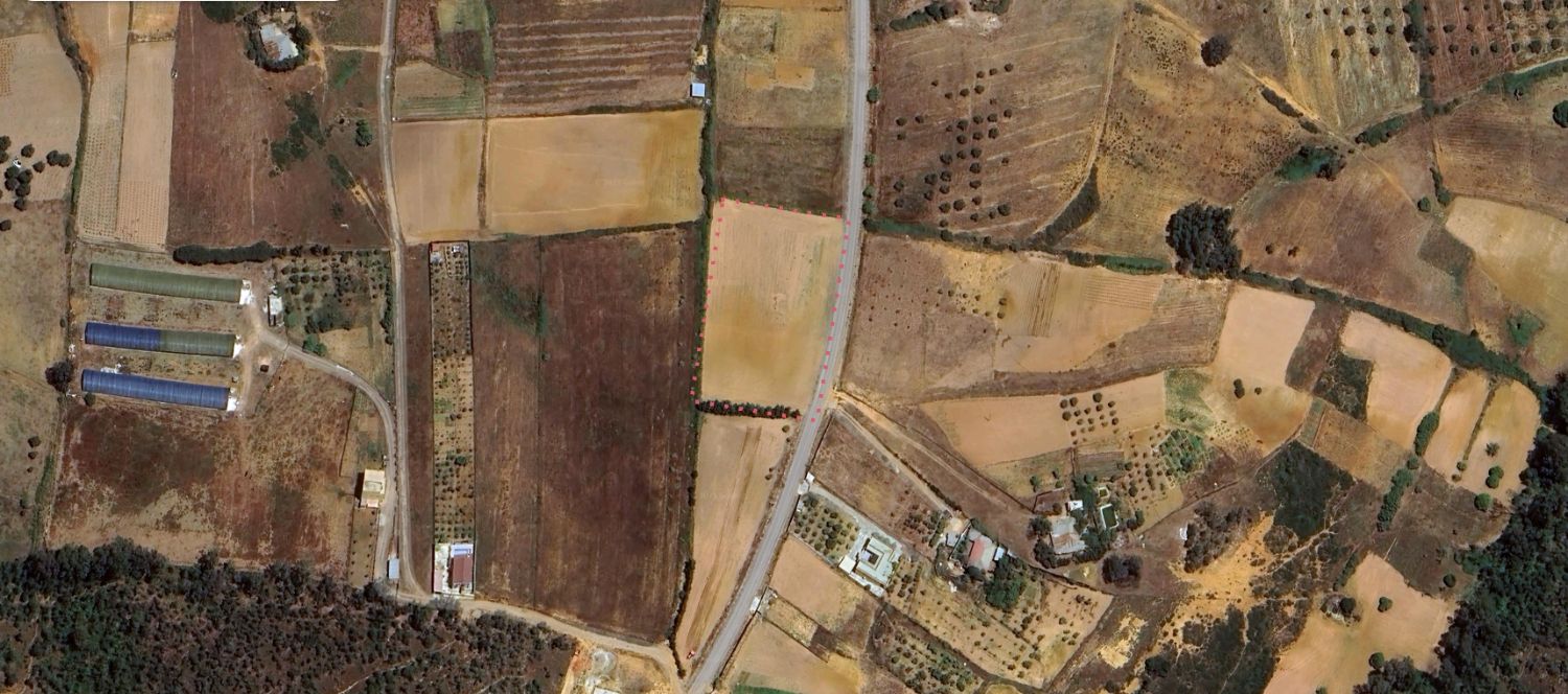 5,500 m² plot of land for sale – Tourist project – 7 km from Asilah towards Larrache