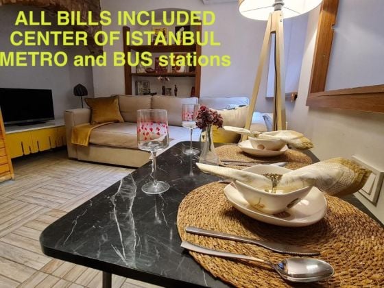 Your Istanbul Home Base: Fully Equipped 1+1 Studio (Includes Cleaning!)"