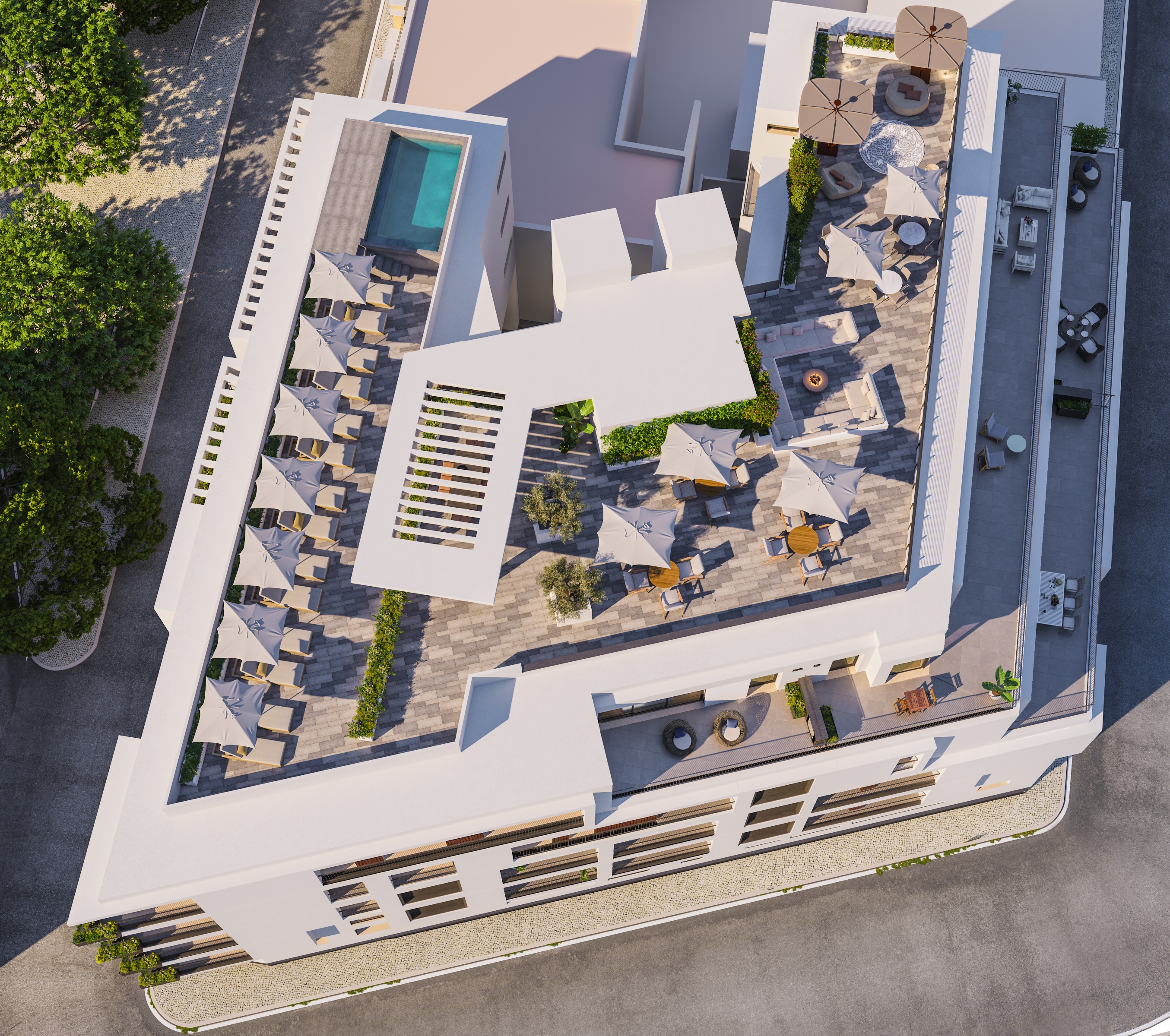 Appartement NEUF 2 chambres - Piscine avec VUE MER - Faro Algarve Portugal