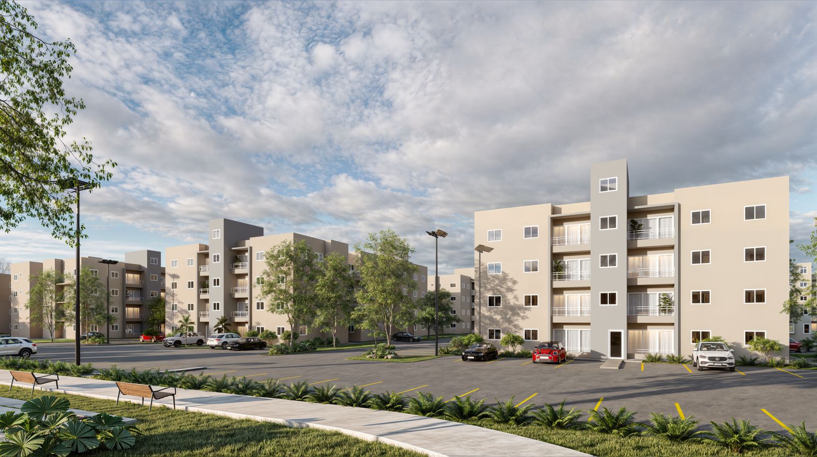 Bellissimo progetto con 3 unità di aria condizionata incluse