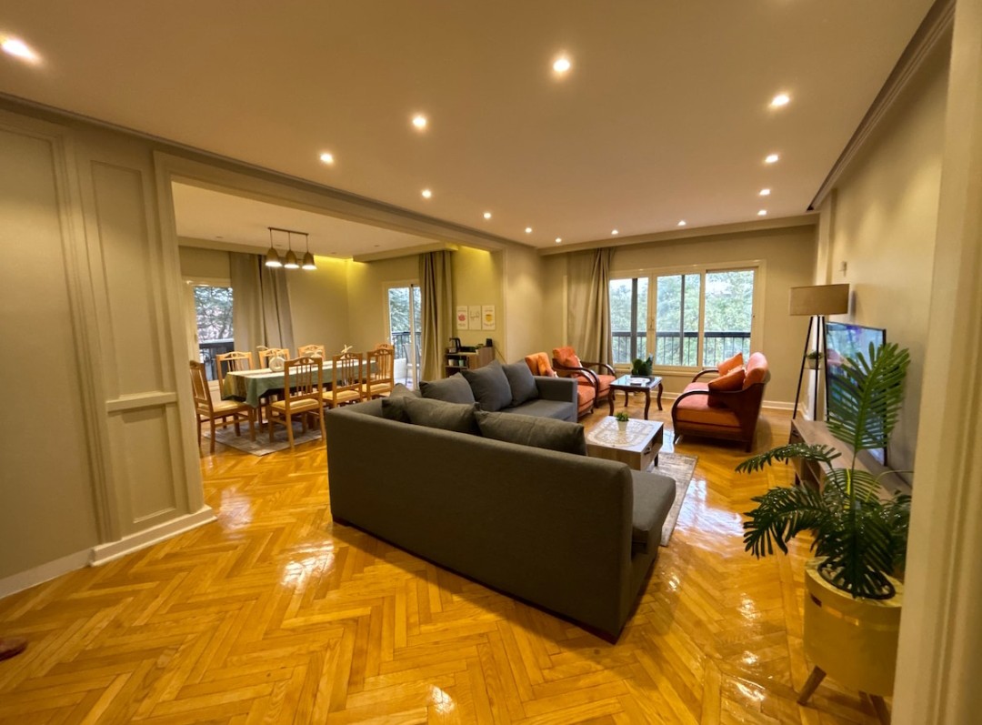 Spacious 3-Bedroom Apartment for Rent in Maadi – Great Location