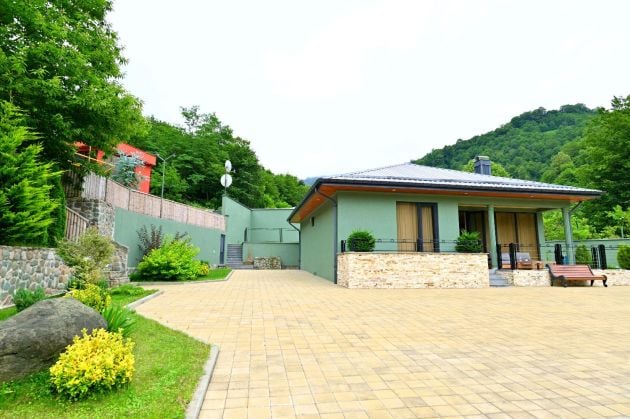 House for sale in a picturesque mountain region in Ozurgeti, Georgia.