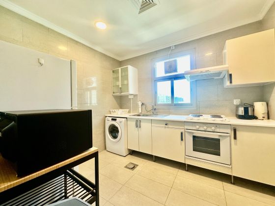 Two bedroom furnished apartment with balcony in Mahboula