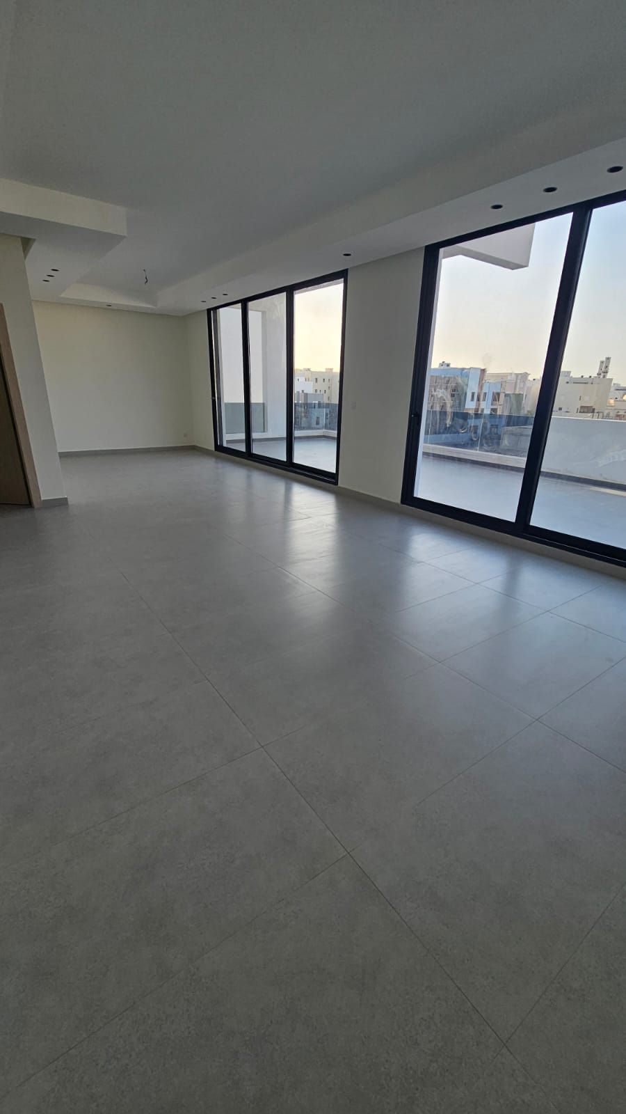 Sunny and Modern Floor for rent in Abu Fatira with Spacious Terrace