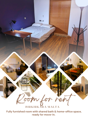 Furnished Room in Birkirkara Malta