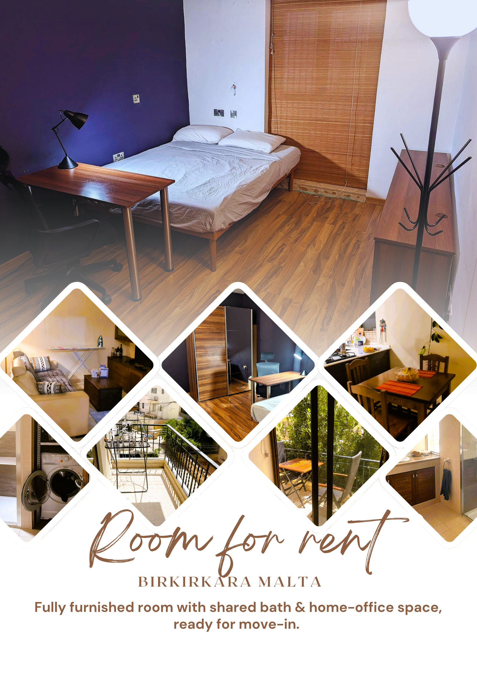 Furnished Room in Birkirkara Malta