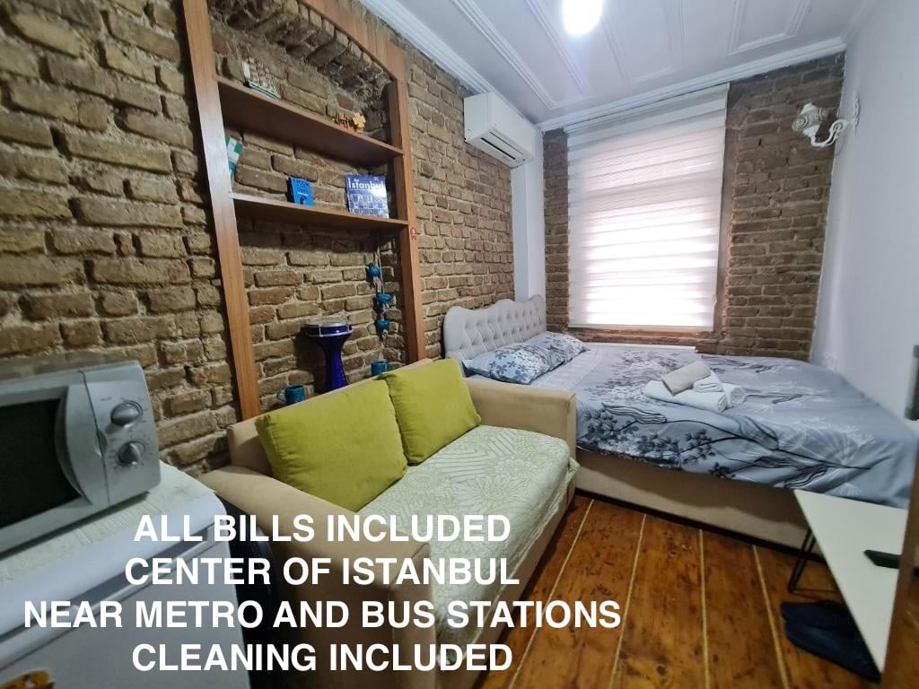 Votre escapade à Istanbul | Petit studio abordable à 5 minutes de la rue Istiklal