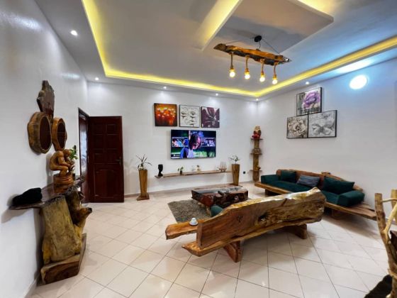 3-room furnished apartment for rent, Fidjrossè - Cotonou 