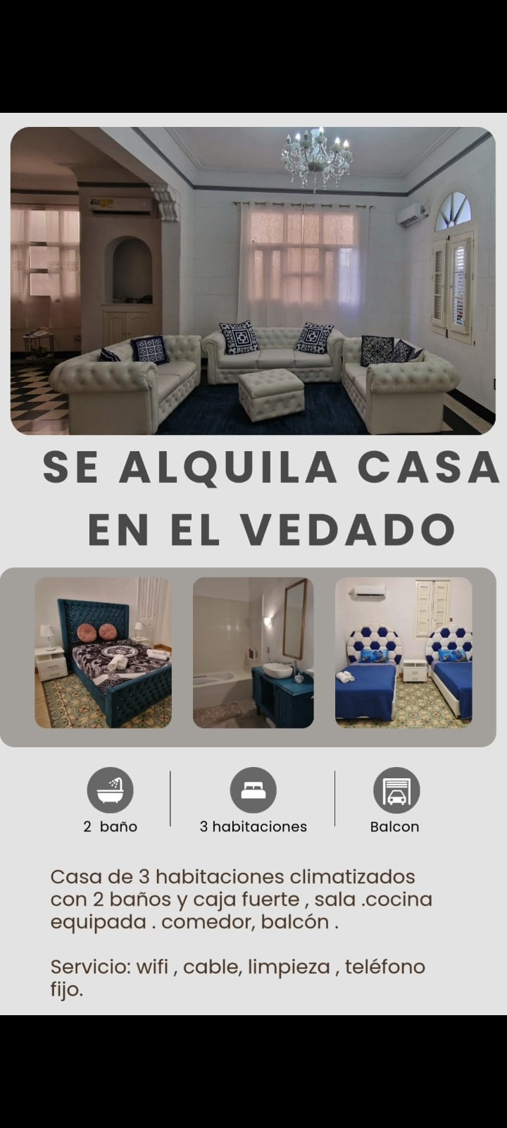 Cette maison à El Vedado, Cuba