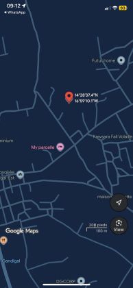 Terrain de 225 mètres carrés à vendre à ...