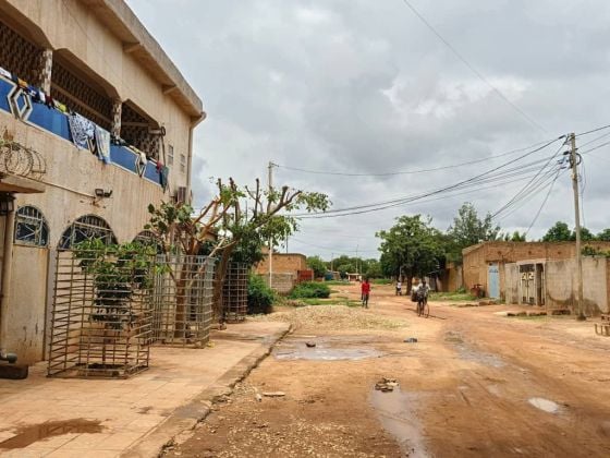 Parcelle de 509m2 pan coupé en vente à Kamboinssin