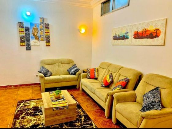 4-room furnished apartment for rent, Fidjrossè beach - Cotonou 