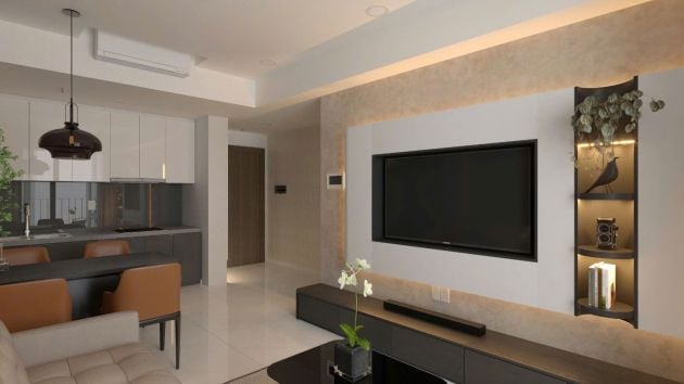 Masteri An Phu, 2 habitaciones, piso 36, muebles nuevos, Ciudad Ho Chi Minh