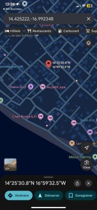 Terrain de 600 mètres carrés à vendre à Saly ...