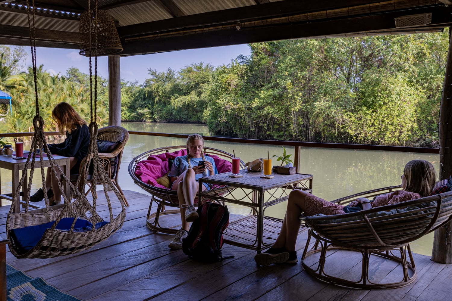 Turnkey guesthouse for sale on Kampot river